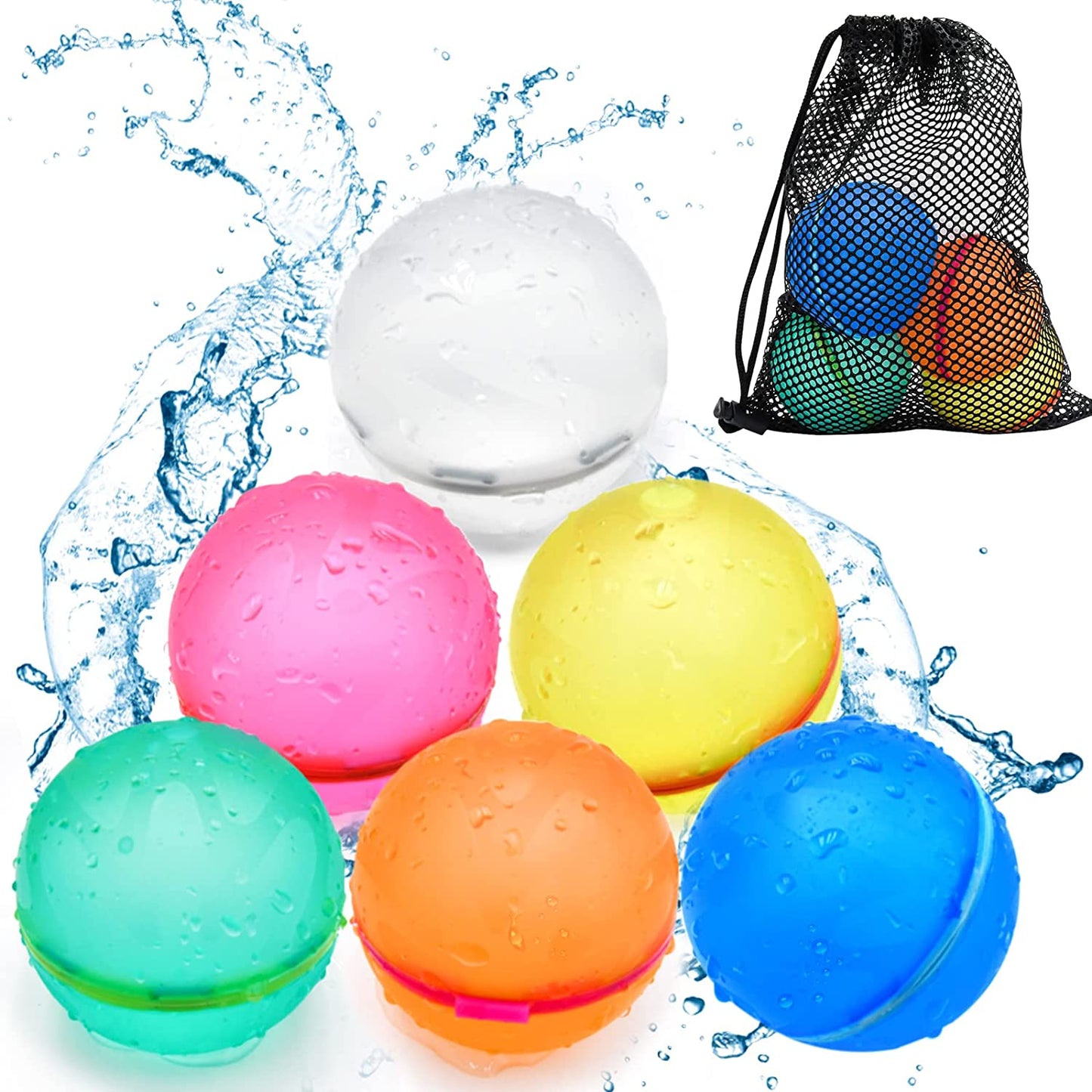 Pixel Reusable Water Balloons (12 pcs)