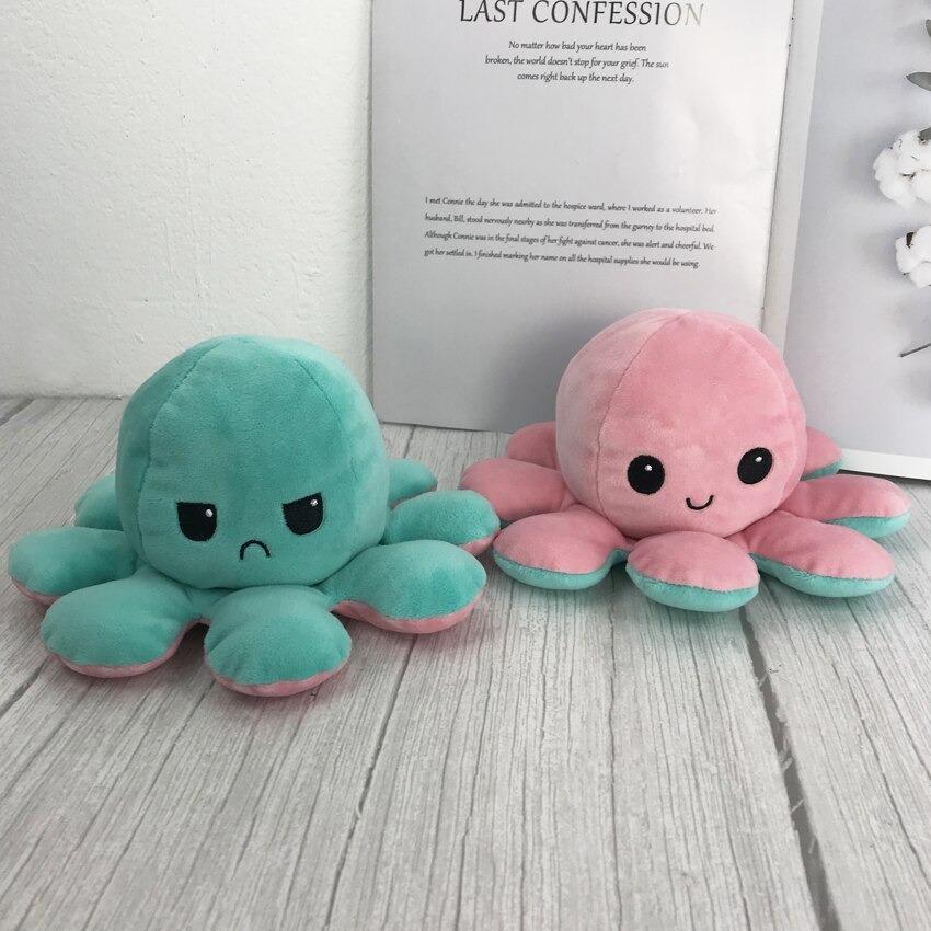 Pixel Octopus Plush Toy