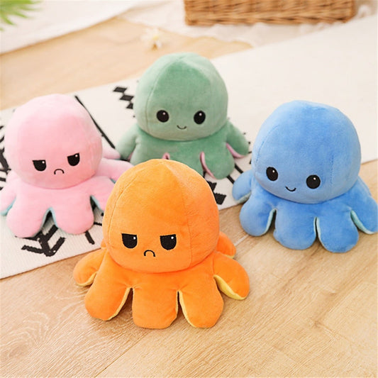 Pixel Octopus Plush Toy